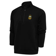 Argentina National Team Antigua Generation Quarter-Zip Pullover Top Black - FIFA World CUP