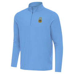 Argentina National Team Antigua Intent Quarter-Zip Pullover Top Powder Blue - FIFA World CUP