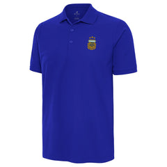 Argentina National Team Antigua Legacy Pique Polo Royal - FIFA World CUP