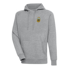 Argentina National Team Antigua Victory Pullover Hoodie Heather Gray - FIFA World CUP