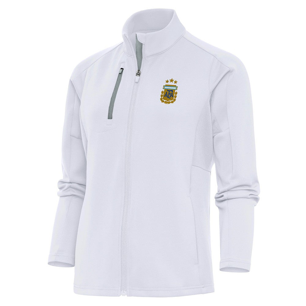 Argentina National Team Antigua Women's Generation Full-Zip Jacket White - FIFA World CUP