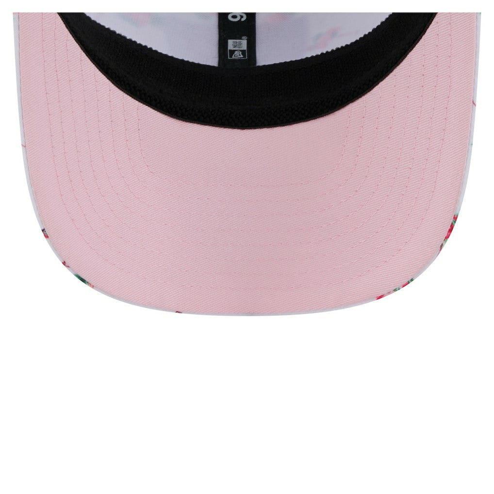 Las Vegas Raiders New Era Adventure Flamingo Pattern 9SEVENTY Stretch-Snap Hat White | NFL
