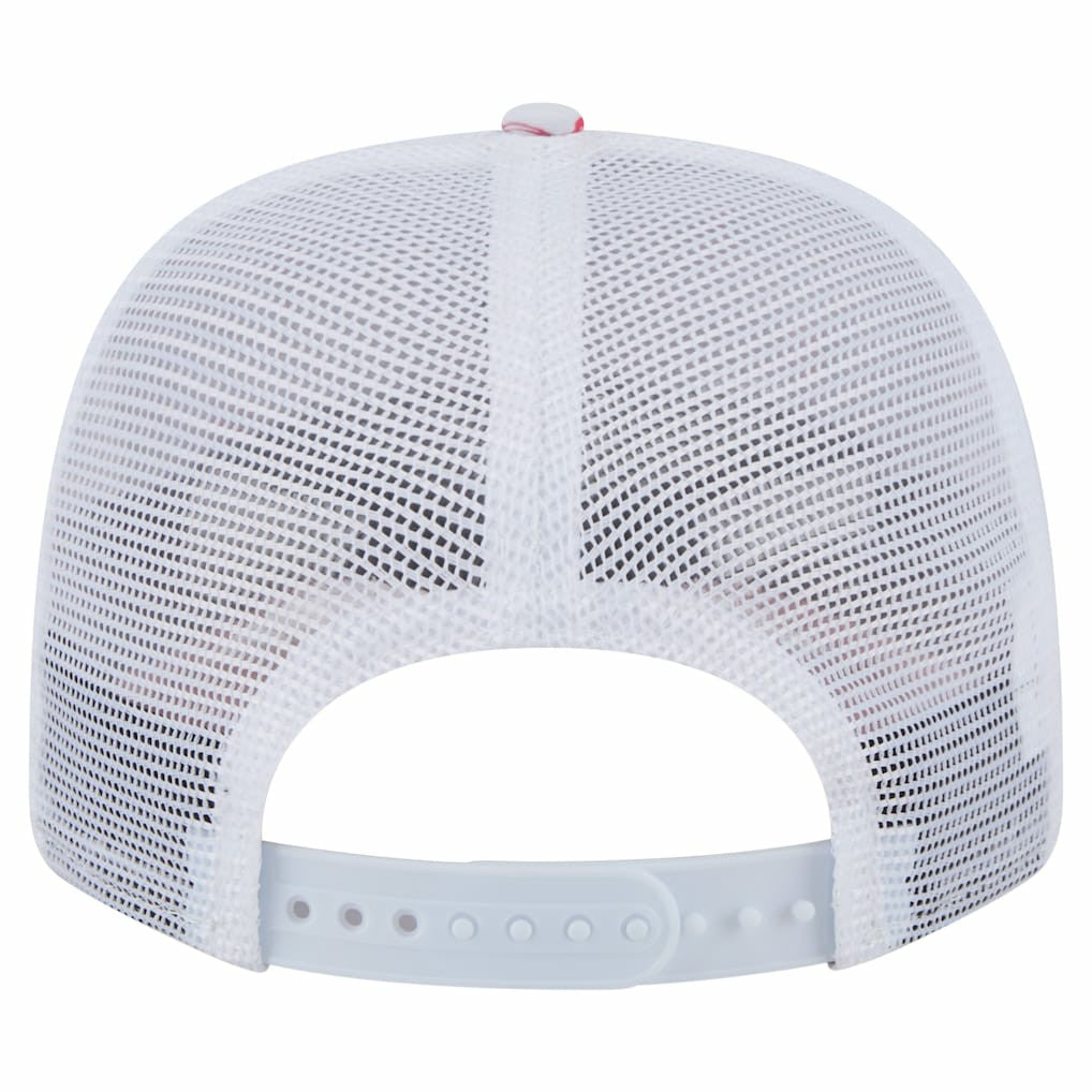 Miami Dolphins New Era Adventure Flamingo Pattern 9SEVENTY Stretch-Snap Hat White | NFL