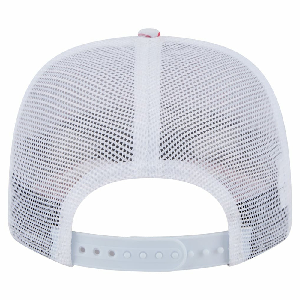 Miami Dolphins New Era Adventure Flamingo Pattern 9SEVENTY Stretch-Snap Hat White | NFL