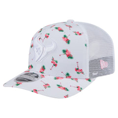 Houston Texans New Era Adventure Flamingo Pattern 9SEVENTY Stretch-Snap Hat White | NFL
