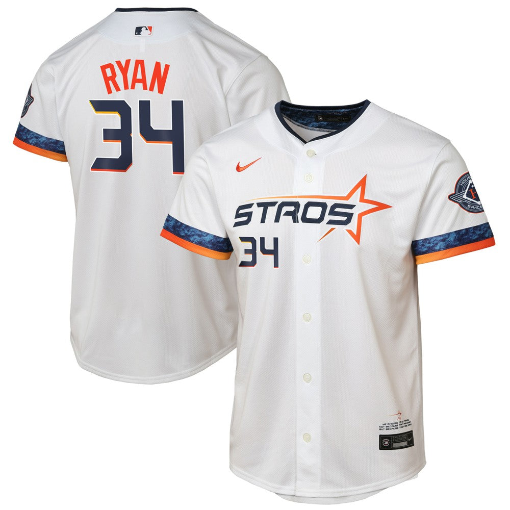 Nolan Ryan Houston Astros Nike Youth 2025 City Connect Limited Player Jersey - MLB