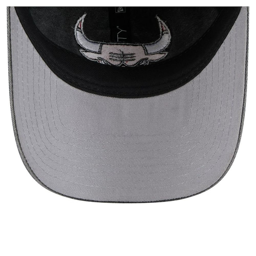 Chicago Bulls Pigment Dyed 9TWENTY Adjustable Hat Black - NBA