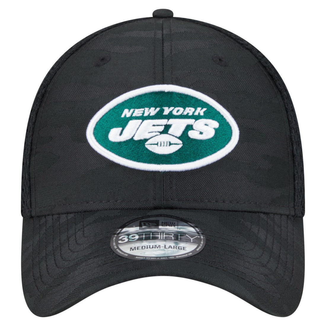 New York Jets New Era Active Camo 39THIRTY Flex Hat Black | NFL