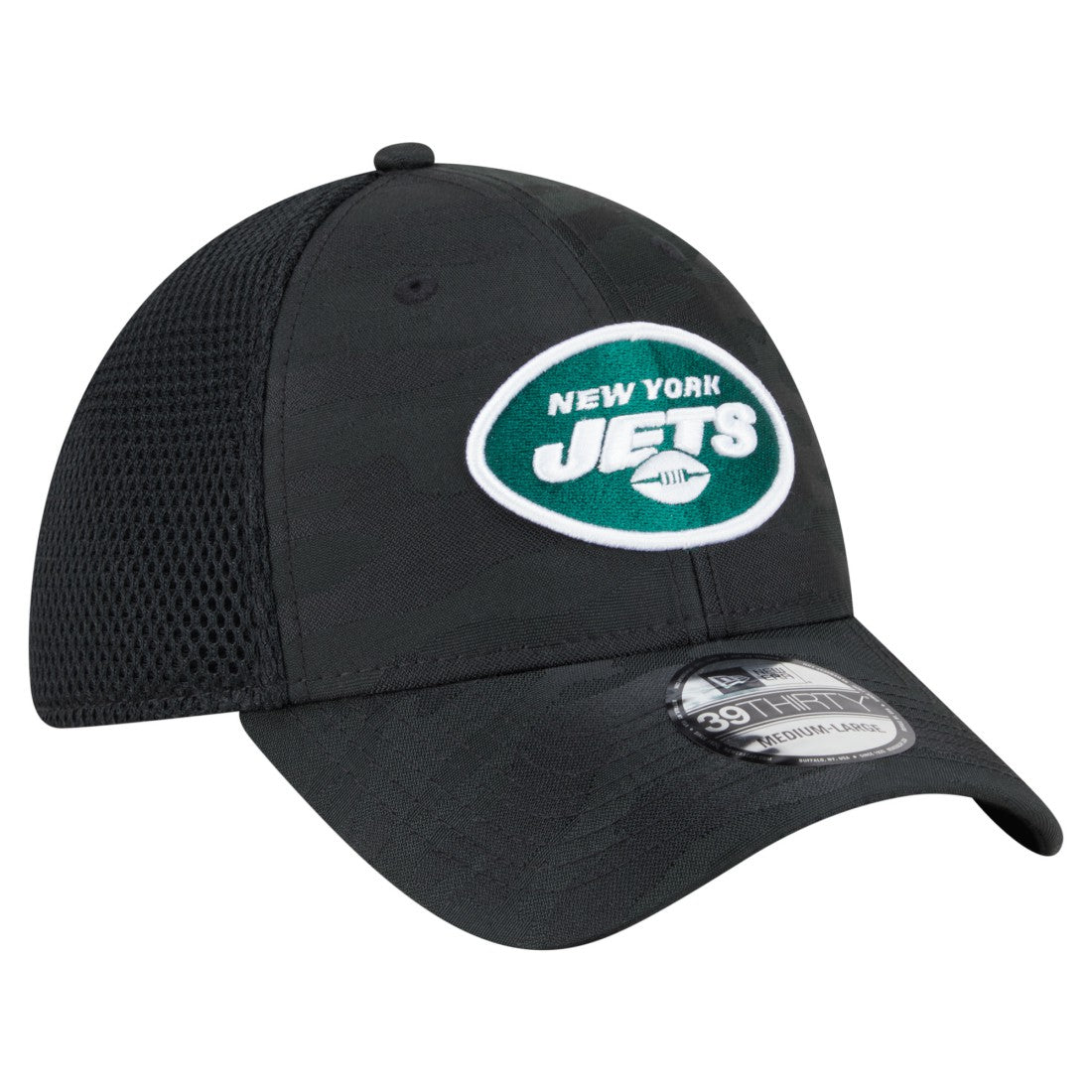 New York Jets New Era Active Camo 39THIRTY Flex Hat Black | NFL