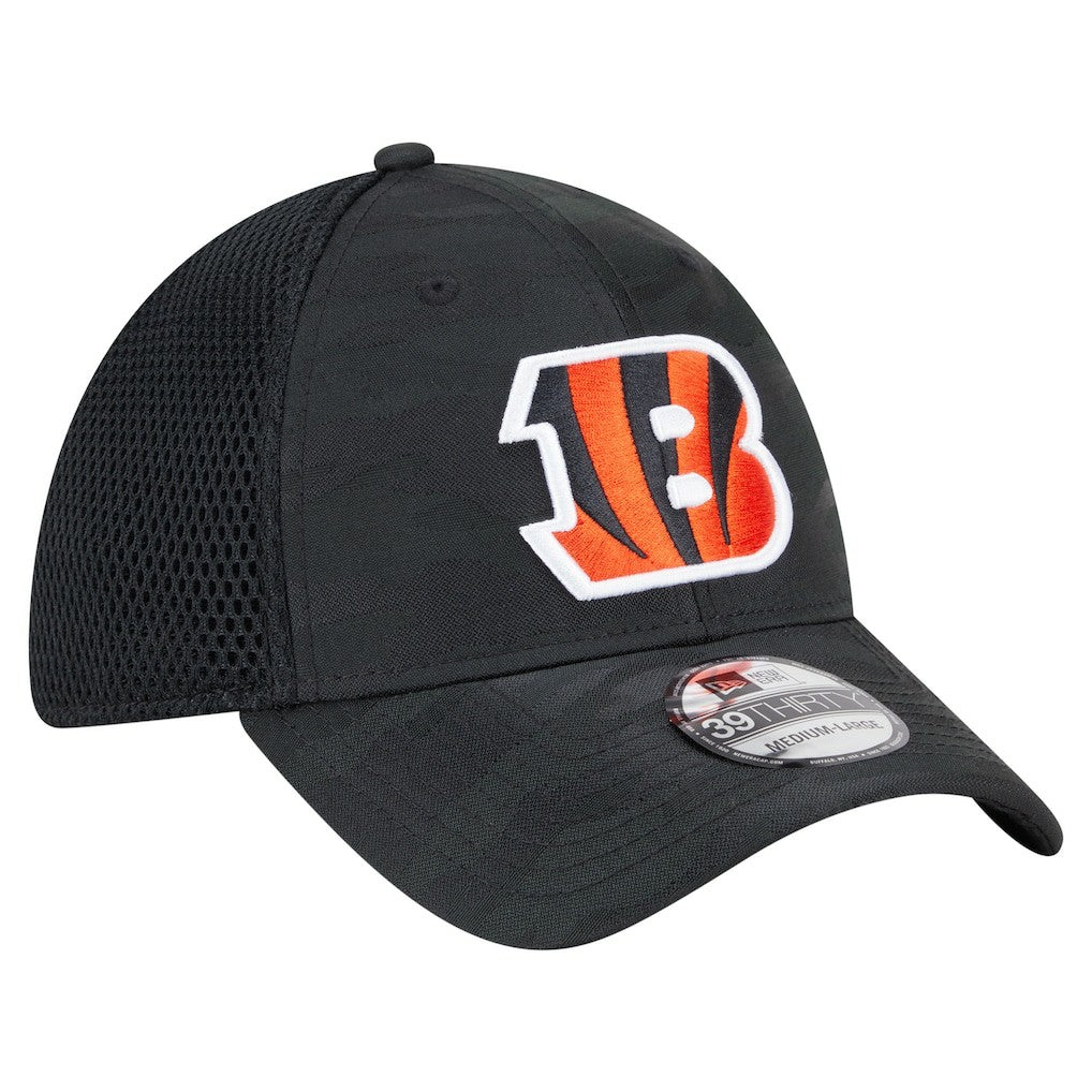 Cincinnati Bengals New Era Active Camo 39THIRTY Flex Hat Black | NFL