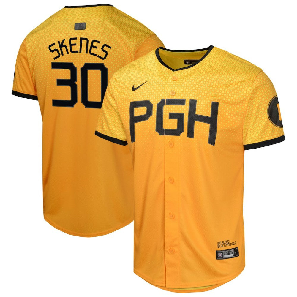 Paul Skenes Pittsburgh Pirates Nike Youth City Connect Limited Jersey  - MLB
