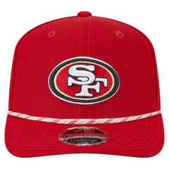 San Francisco 49ers New Era Gameday Multi Rope 9SEVENTY Stretch-Snap Hat Scarlet | NFL