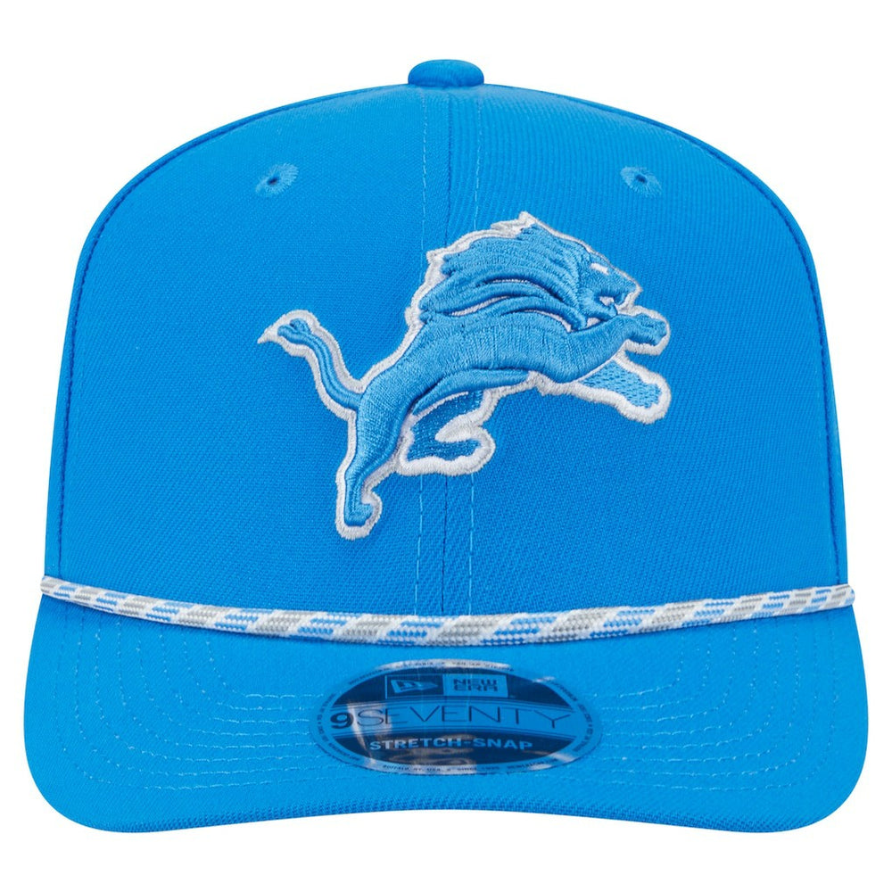 Detroit Lions New Era Gameday Multi Rope 9SEVENTY Stretch-Snap Hat Blue | NFL