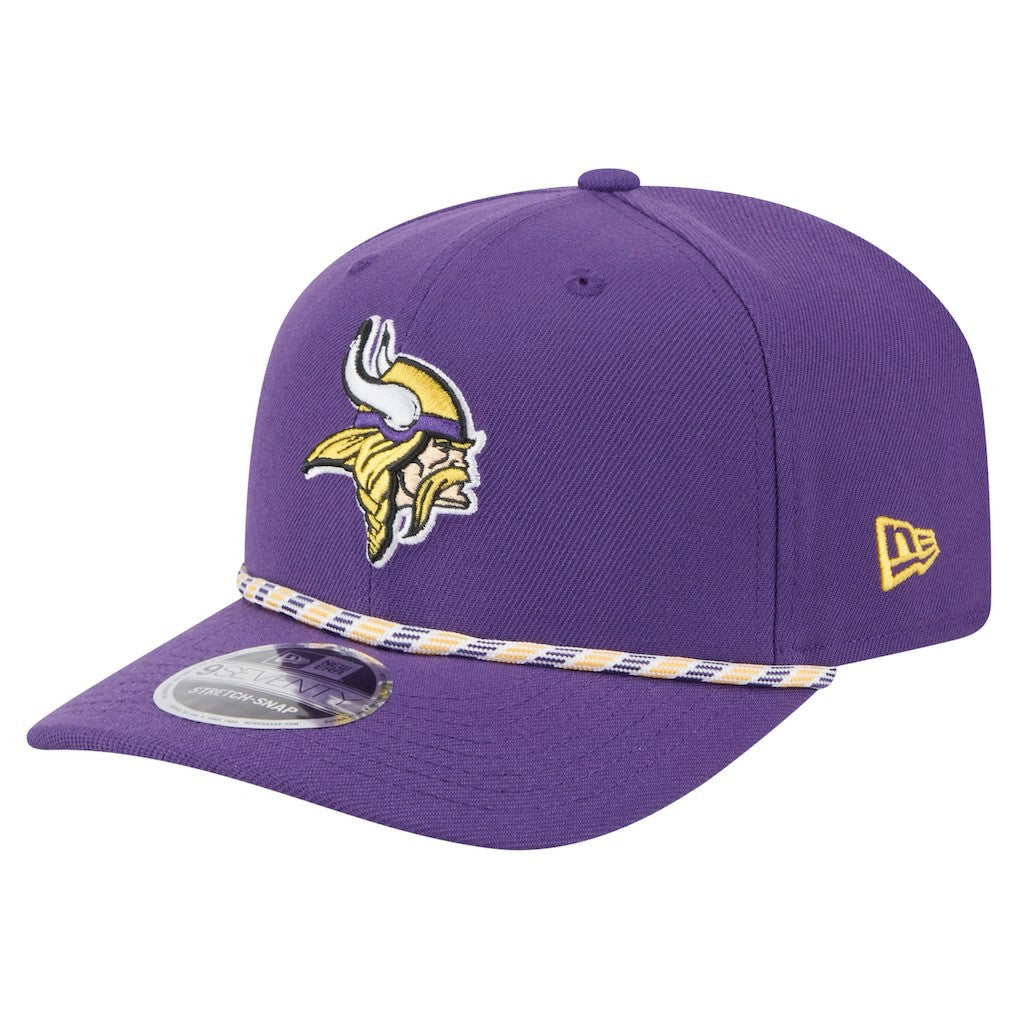 Minnesota Vikings New Era Gameday Multi Rope 9SEVENTY Stretch-Snap Hat Purple | NFL
