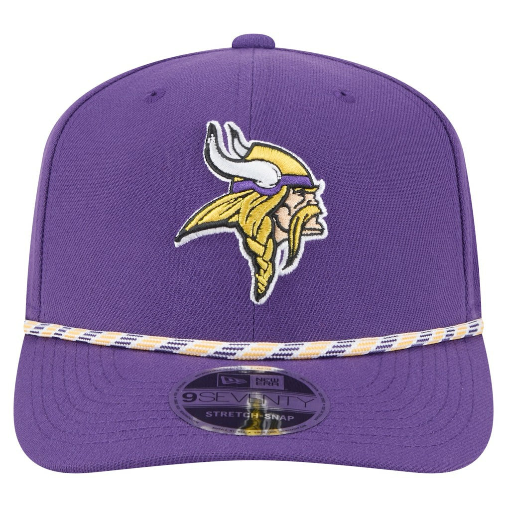 Minnesota Vikings New Era Gameday Multi Rope 9SEVENTY Stretch-Snap Hat Purple | NFL