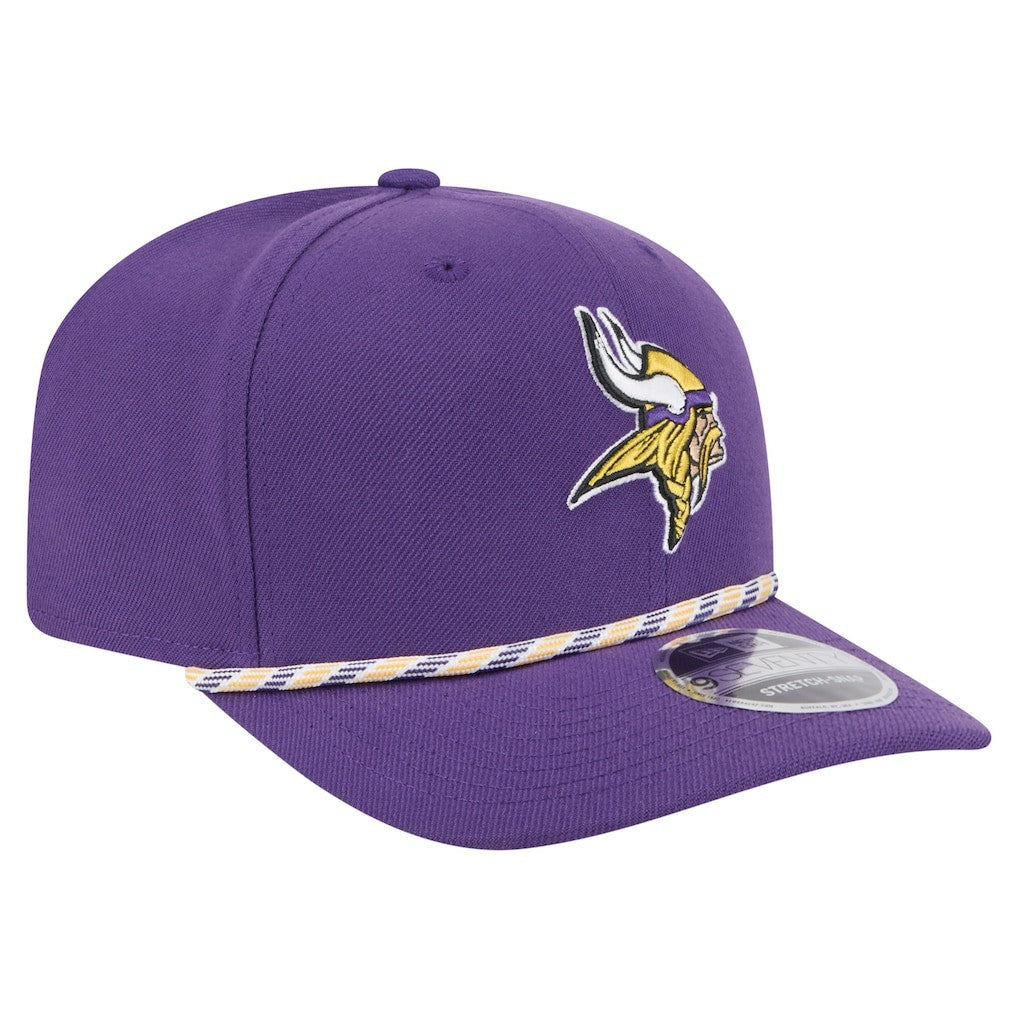 Minnesota Vikings New Era Gameday Multi Rope 9SEVENTY Stretch-Snap Hat Purple | NFL