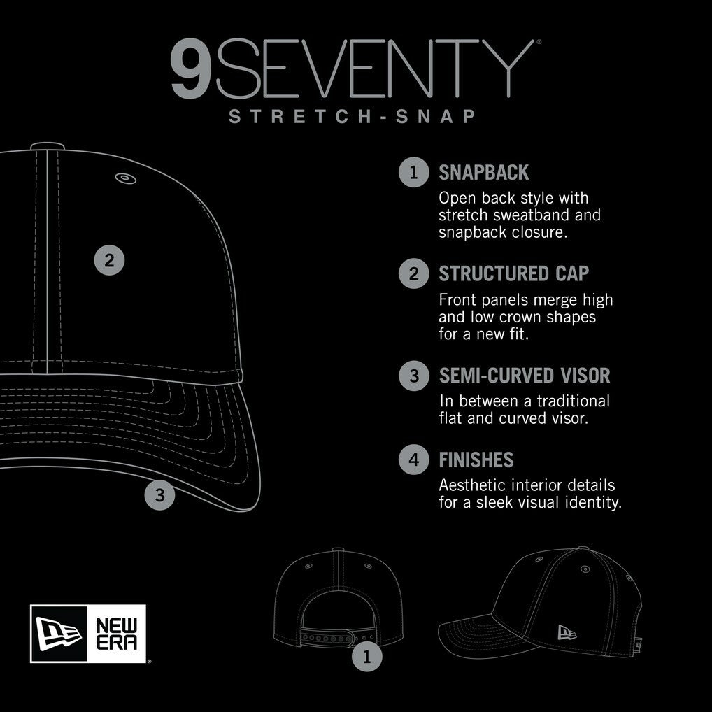 New York Giants New Era Gameday Multi Rope 9SEVENTY Stretch-Snap Hat Royal | NFL
