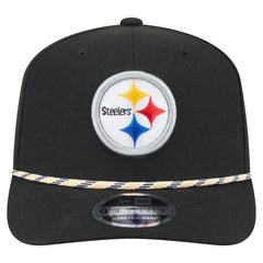 Pittsburgh Steelers New Era Gameday Multi Rope 9SEVENTY Stretch-Snap Hat Black | NFL