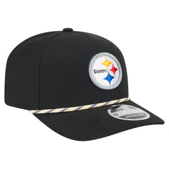 Pittsburgh Steelers New Era Gameday Multi Rope 9SEVENTY Stretch-Snap Hat Black | NFL