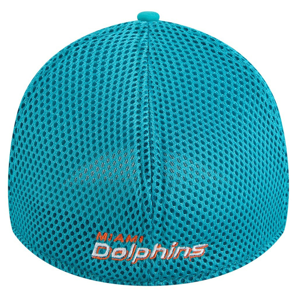 Miami Dolphins New Era Game Day Linear 39THIRTY Flex Hat Aqua | NFL