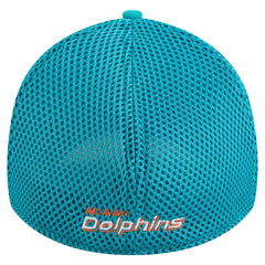 Miami Dolphins New Era Game Day Linear 39THIRTY Flex Hat Aqua | NFL