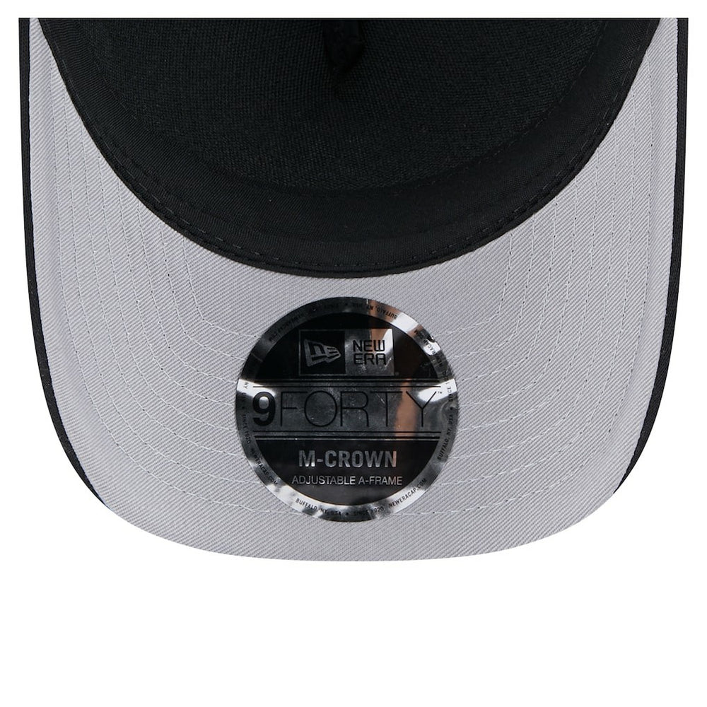 San Francisco 49ers New Era Gradient 9FORTY Adjustable Hat Black | NFL