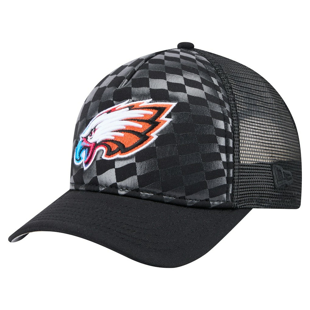 Philadelphia Eagles New Era Gradient 9FORTY Adjustable Hat Black | NFL