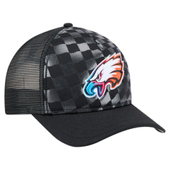 Philadelphia Eagles New Era Gradient 9FORTY Adjustable Hat Black | NFL