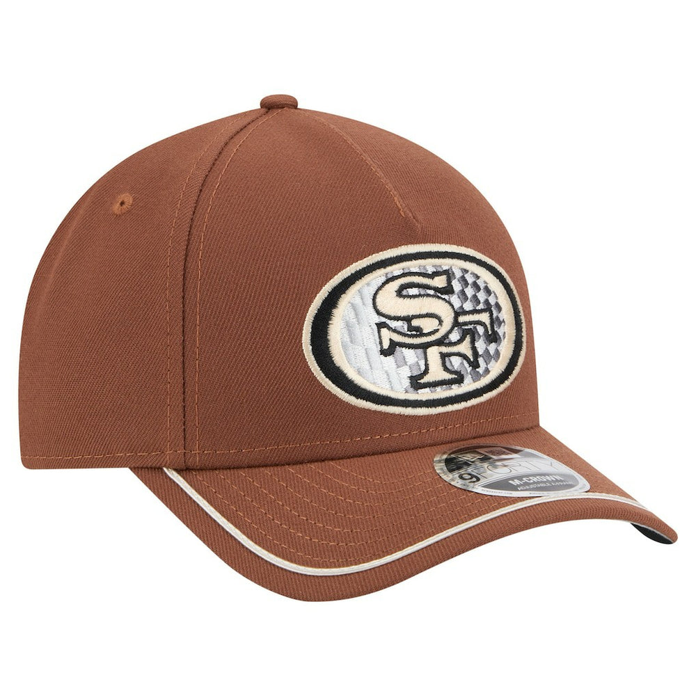 San Francisco 49ers New Era Motorsport 9FORTY Adjustable Hat Brown | NFL
