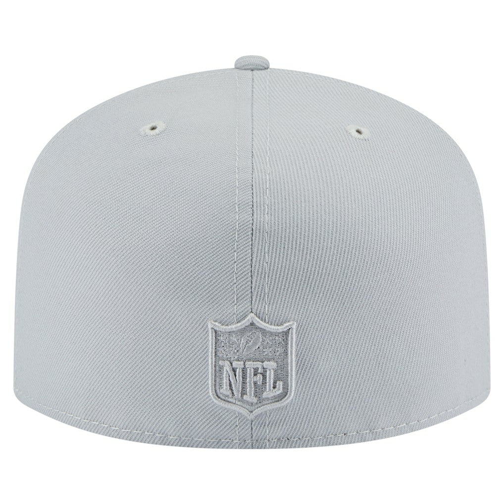 Miami Dolphins New Era Color Pack A-Frame 59FIFTY Fitted Hat Gray | NFL