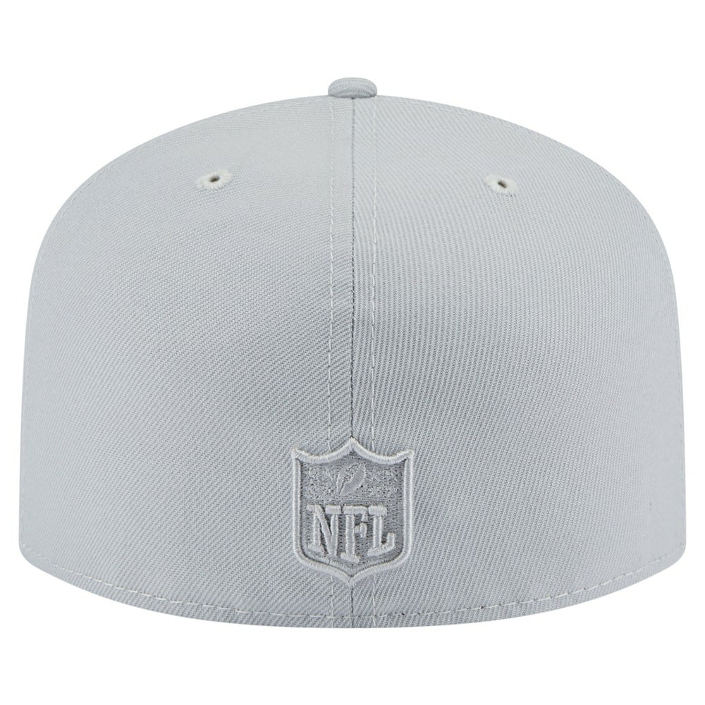 Miami Dolphins New Era Color Pack A-Frame 59FIFTY Fitted Hat Gray | NFL