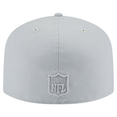 Miami Dolphins New Era Color Pack A-Frame 59FIFTY Fitted Hat Gray | NFL
