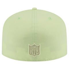 Miami Dolphins New Era Color Pack A-Frame 59FIFTY Fitted Hat Light Green | NFL
