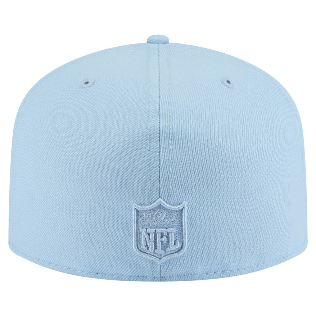 Detroit Lions New Era Color Pack A-Frame 59FIFTY Fitted Hat Light Blue | NFL