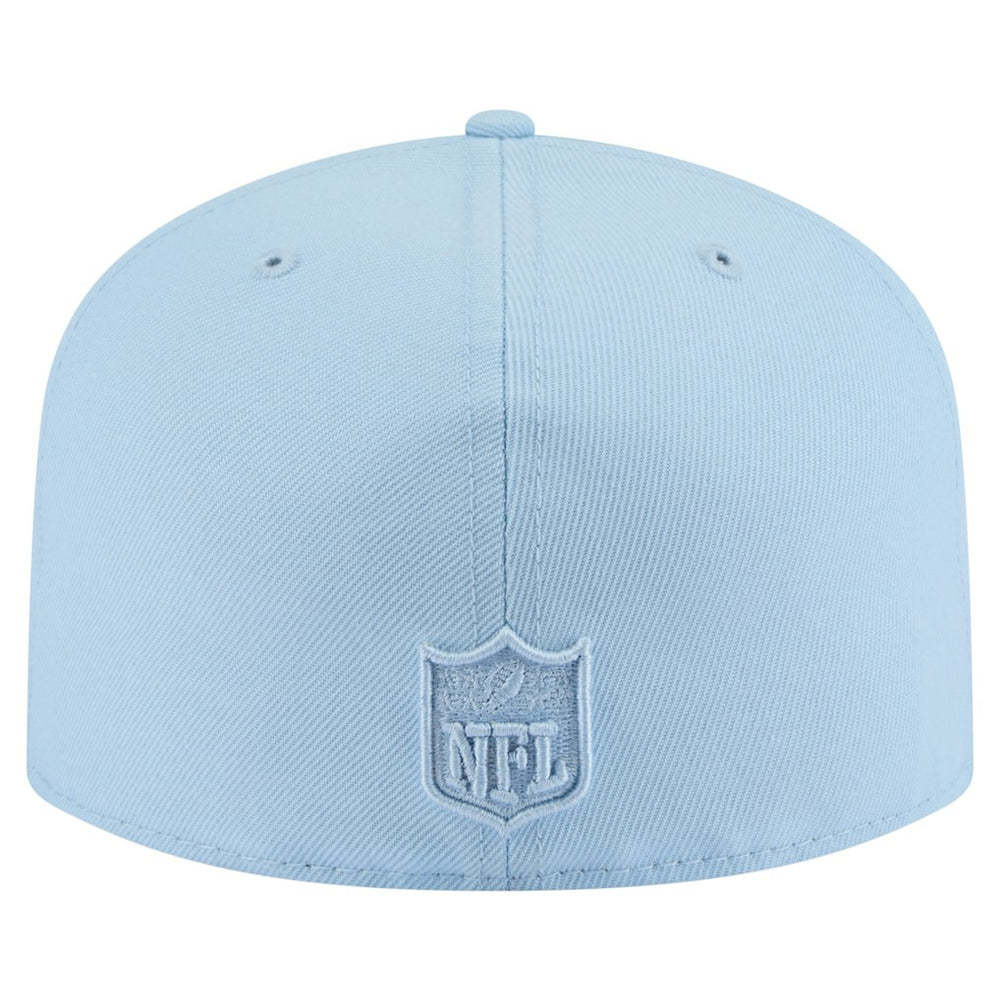 Detroit Lions New Era Color Pack A-Frame 59FIFTY Fitted Hat Light Blue | NFL