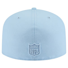 Detroit Lions New Era Color Pack A-Frame 59FIFTY Fitted Hat Light Blue | NFL