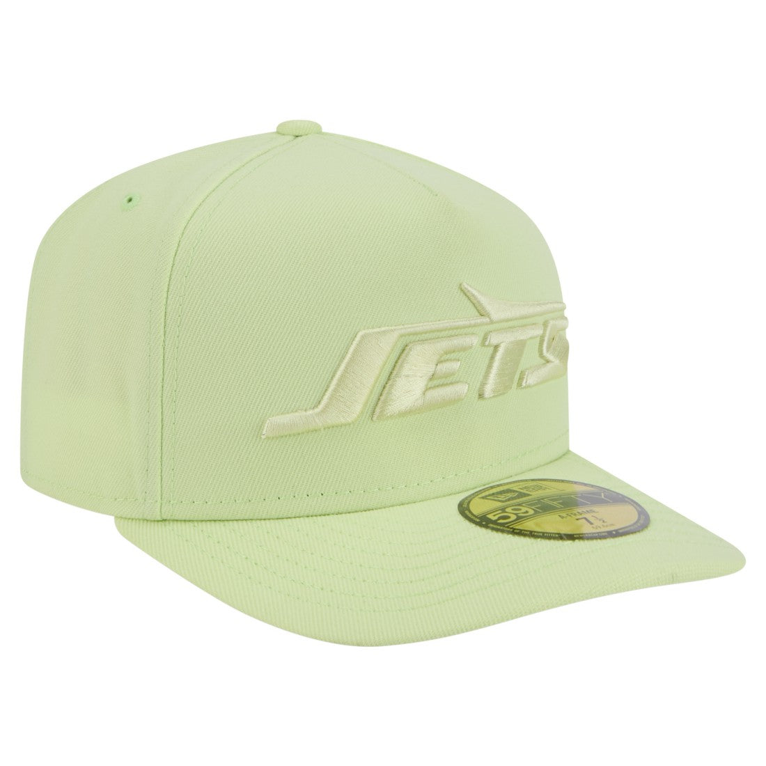 New York Jets New Era Color Pack A-Frame 59FIFTY Fitted Hat Green | NFL
