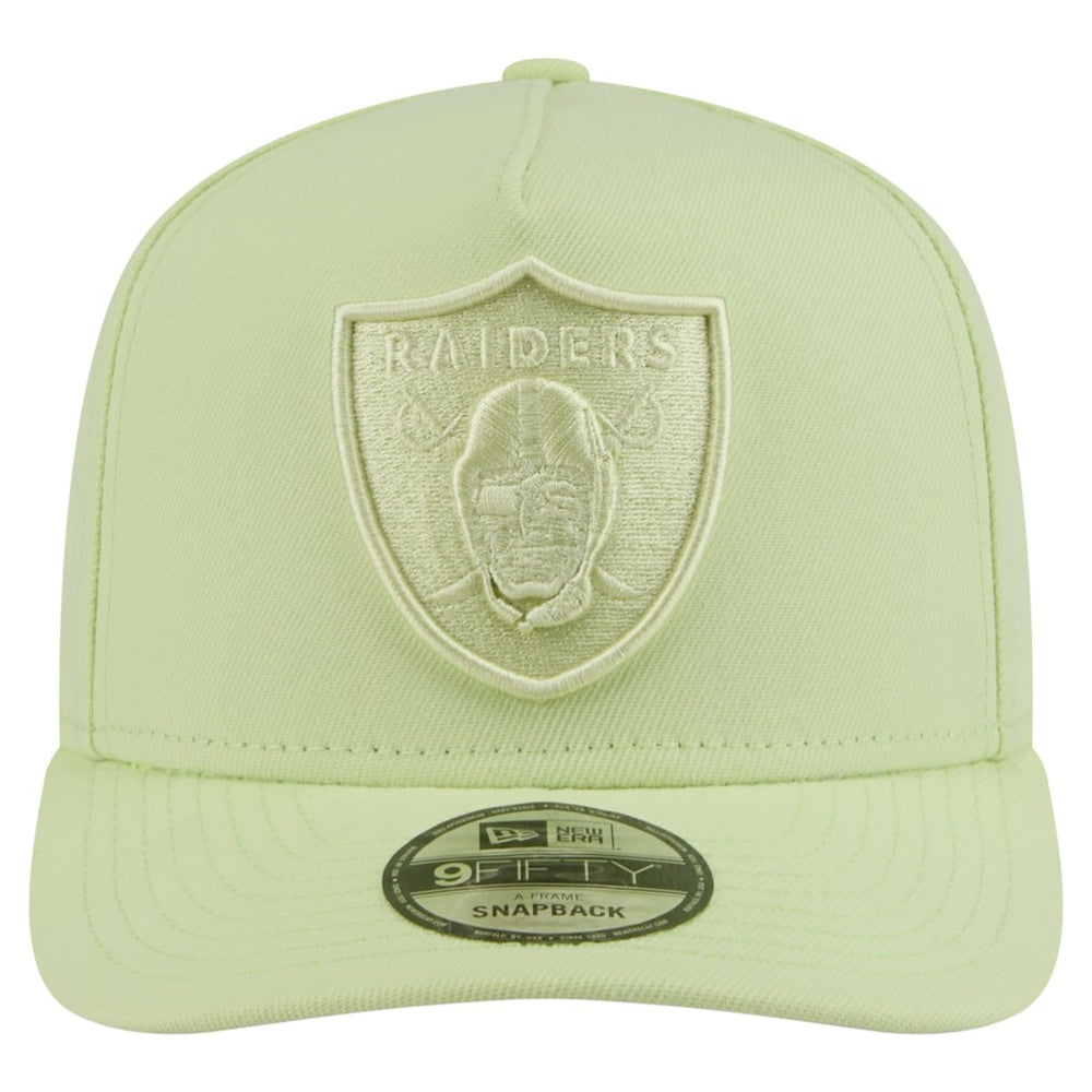 Las Vegas Raiders New Era Color Pack 9FIFTY Snapback Hat Light Green | NFL