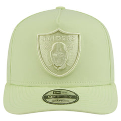 Las Vegas Raiders New Era Color Pack 9FIFTY Snapback Hat Light Green | NFL