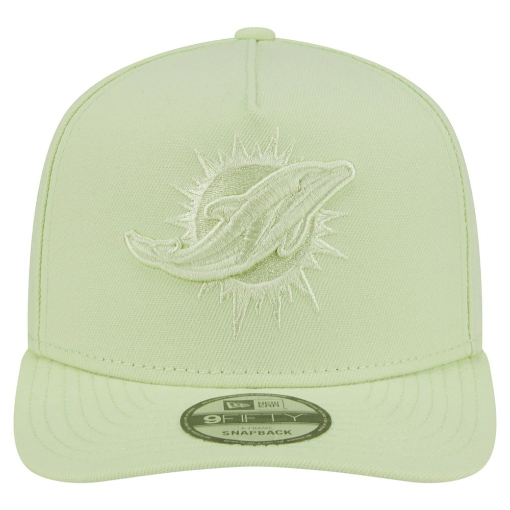 Miami Dolphins New Era Color Pack 9FIFTY Snapback Hat Light Green | NFL