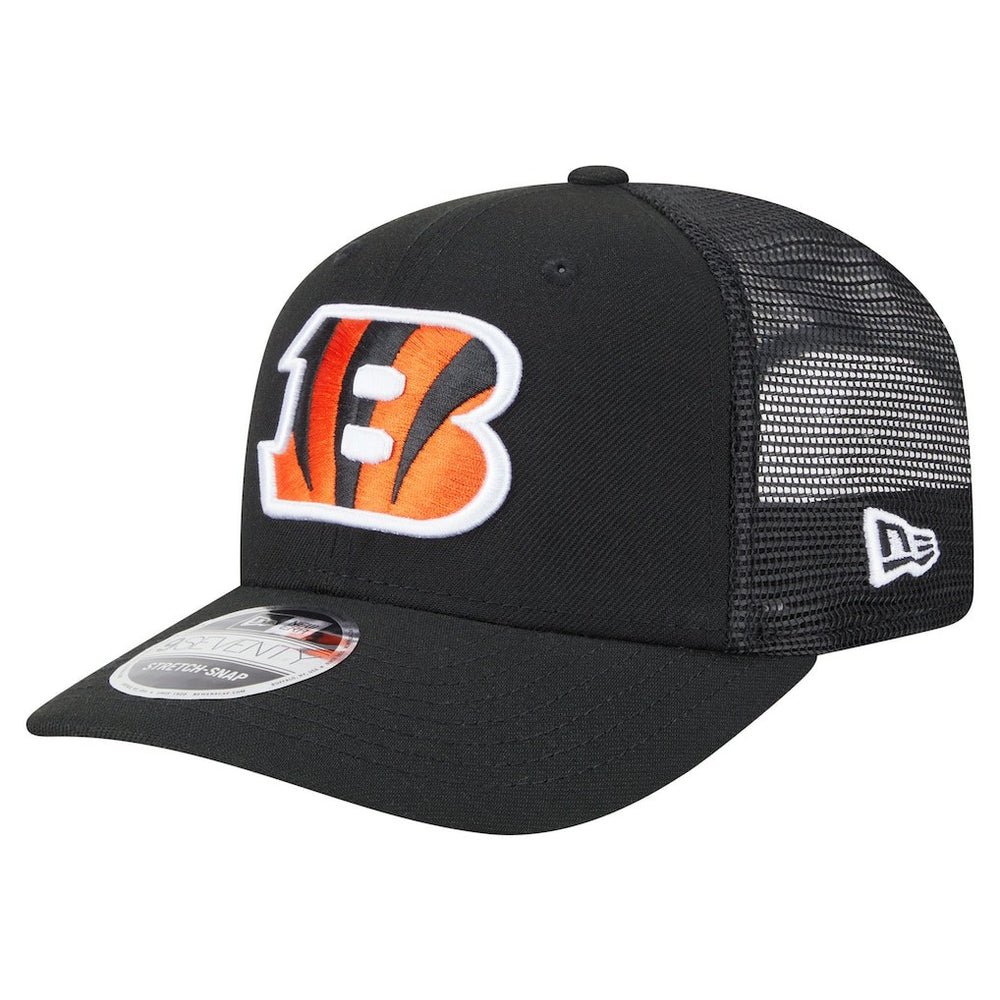 Cincinnati Bengals New Era Main Trucker 9SEVENTY Stretch-Snap Hat Black | NFL