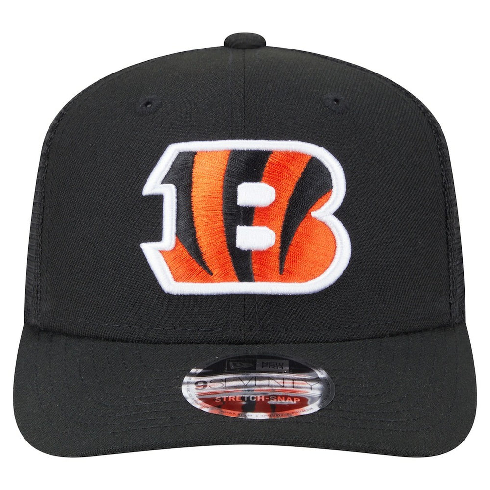 Cincinnati Bengals New Era Main Trucker 9SEVENTY Stretch-Snap Hat Black | NFL