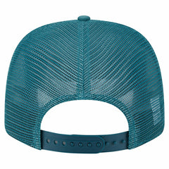 Philadelphia Eagles New Era Main Trucker 9SEVENTY Stretch-Snap Hat Midnight Green | NFL