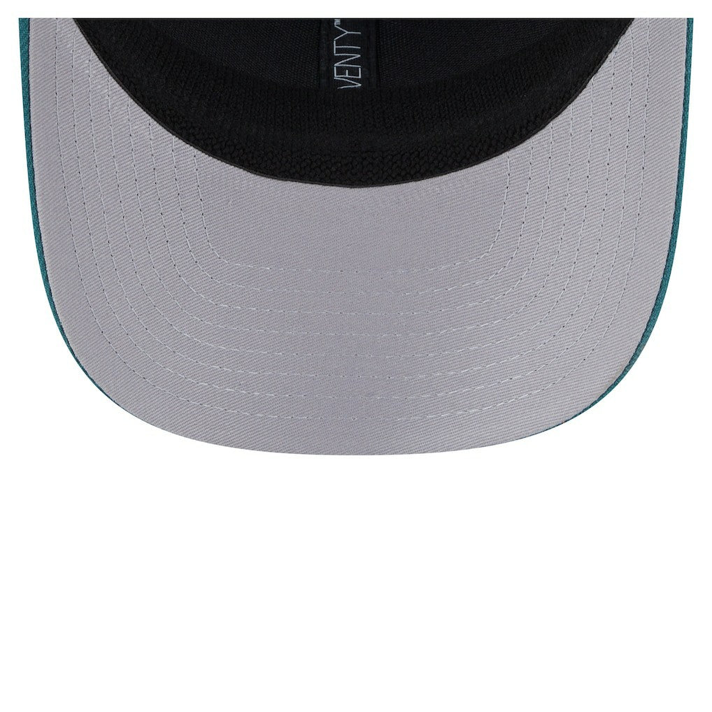 Philadelphia Eagles New Era Main Trucker 9SEVENTY Stretch-Snap Hat Midnight Green | NFL