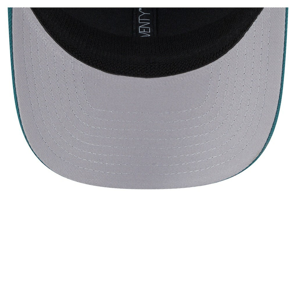 Philadelphia Eagles New Era Main Trucker 9SEVENTY Stretch-Snap Hat Midnight Green | NFL