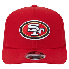 San Francisco 49ers New Era Main Trucker 9SEVENTY Stretch-Snap Hat Scarlet | NFL