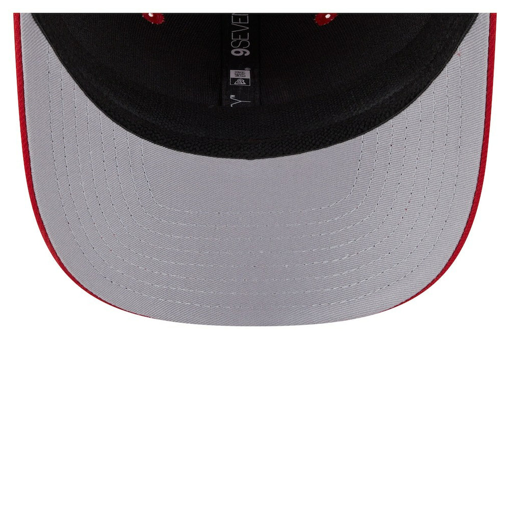 San Francisco 49ers New Era Main Trucker 9SEVENTY Stretch-Snap Hat Scarlet | NFL