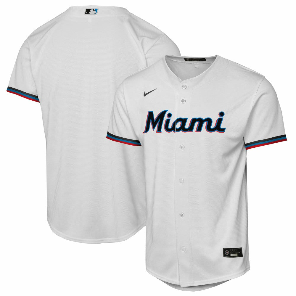 Miami Marlins Nike Youth Home Replica Jersey - MLB