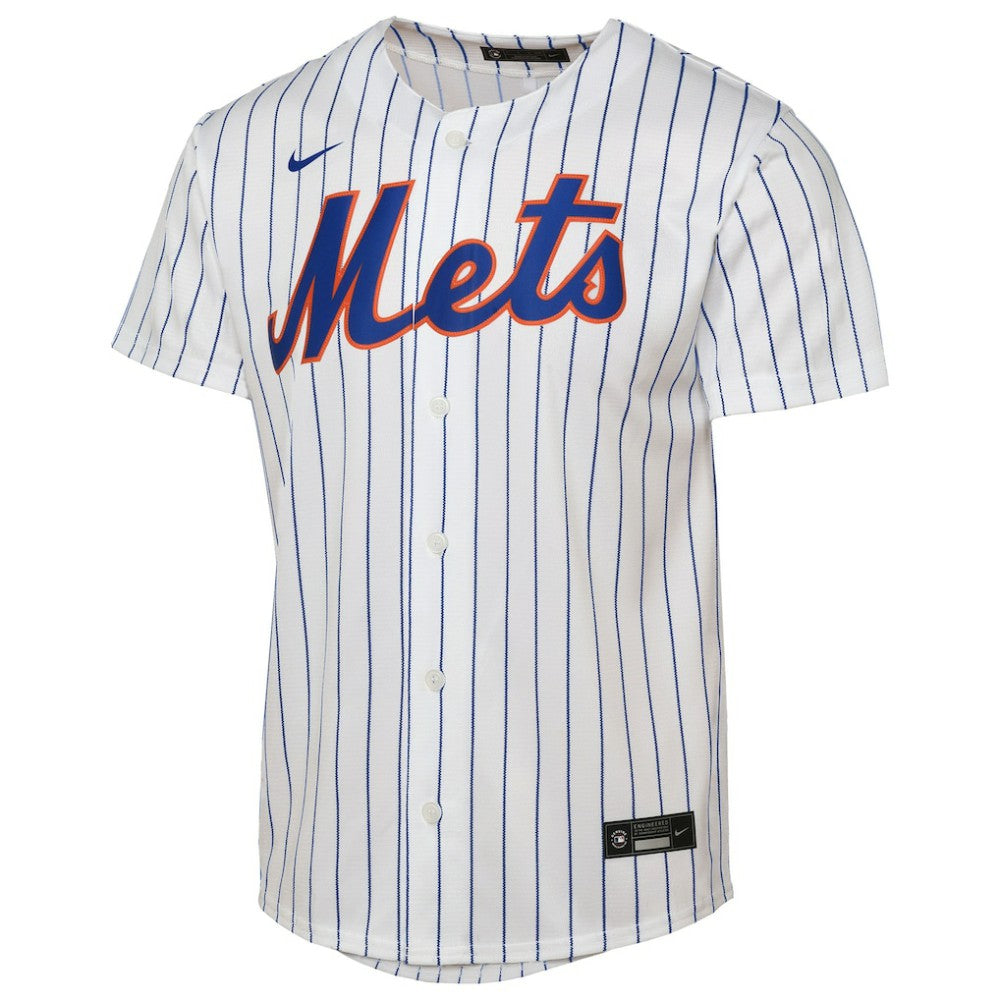 New York Mets Nike Youth Home Replica Jersey - MLB