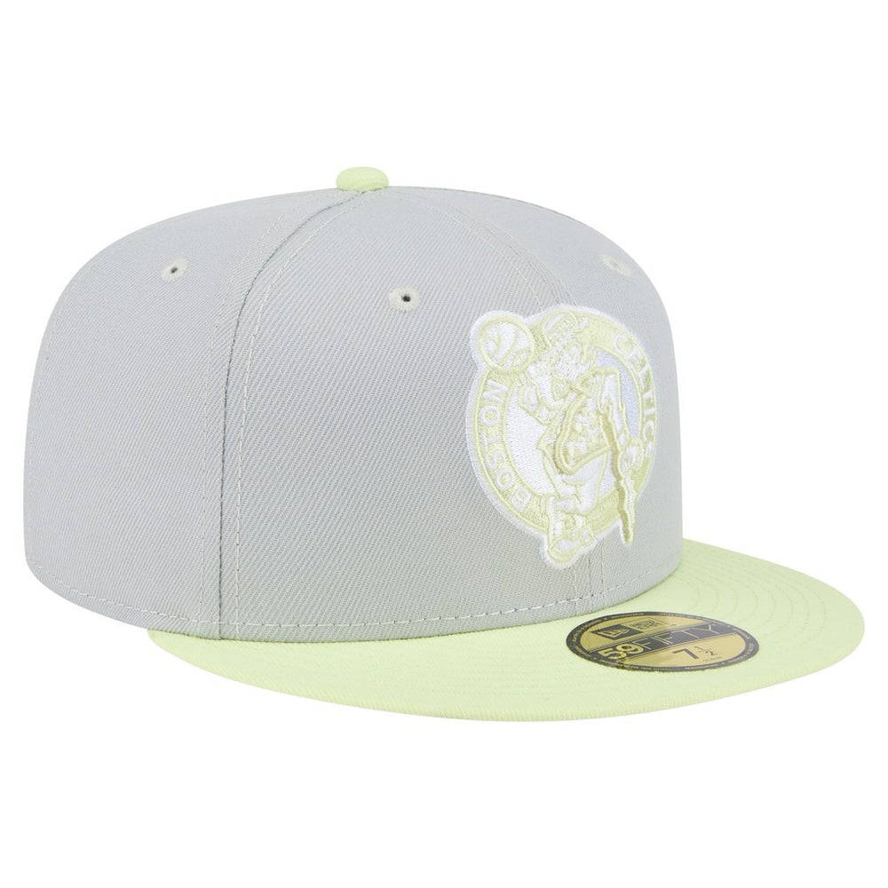 Boston Celtics Color Pack 2-Tone 59FIFTY Fitted Hat Gray/Green - NBA